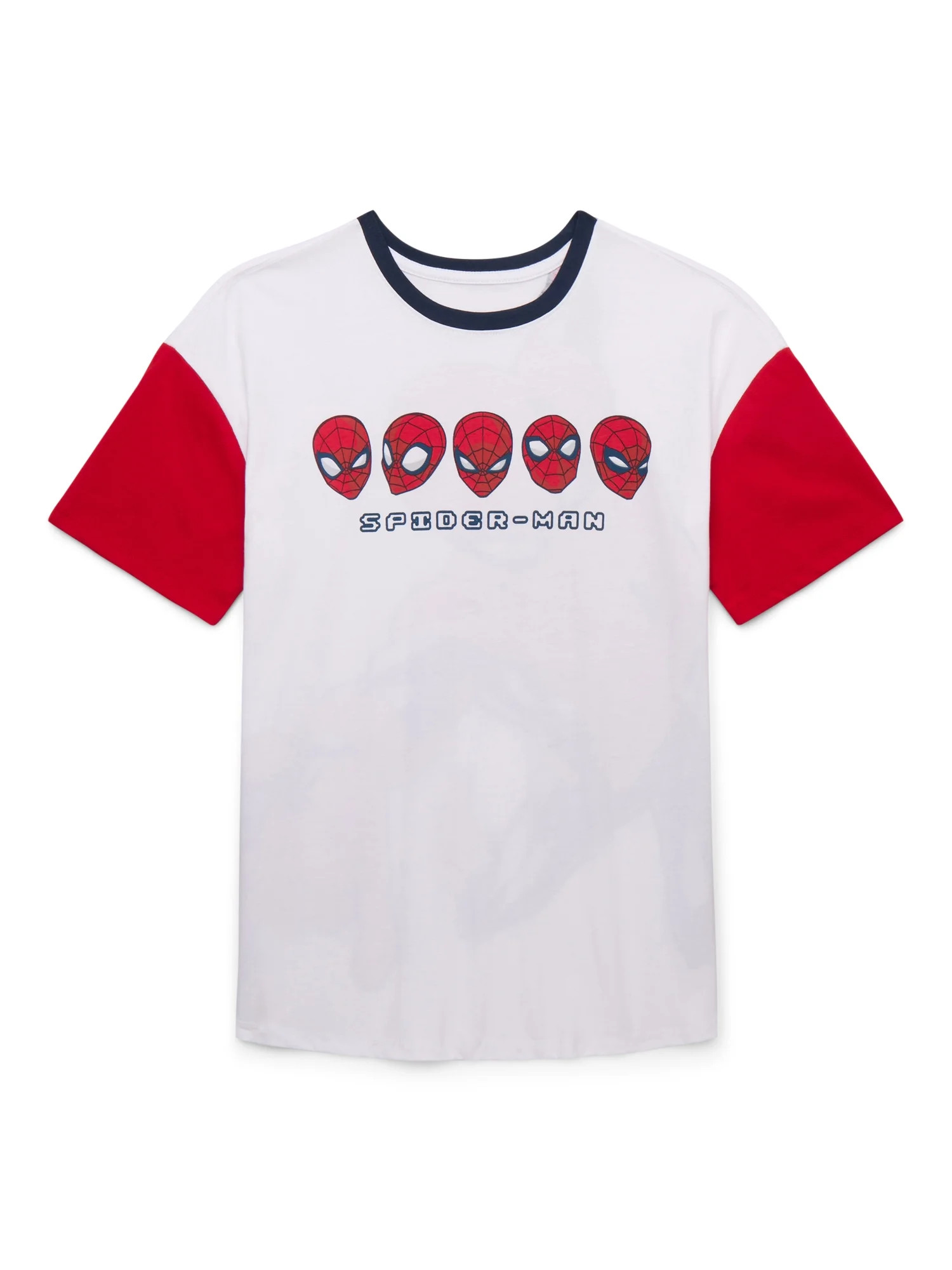 Spider-Man Boys' Front Back Graphic Tee with Short Sleeves, Sizes 4-18 | Walmart (US)
