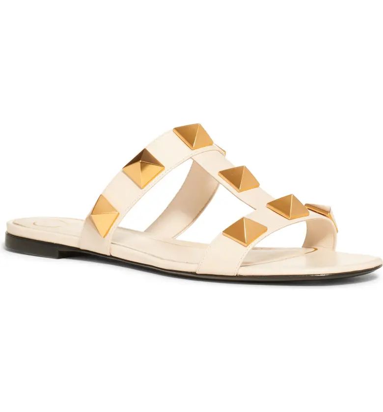 Valentino Roman Stud Slide Sandal | Nordstrom