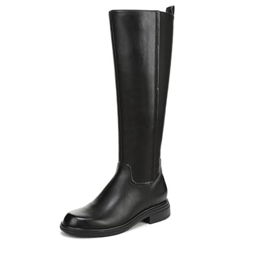 Naturalizer Women's Lennox Knee High Boot Black 5.5 M | Amazon (US)