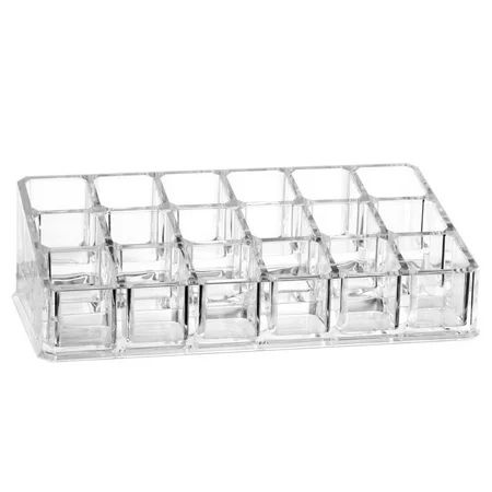 Cosmetic Organizer Clear Acrylic Makeup Case Lipstick Holder Style 18 | Walmart (US)