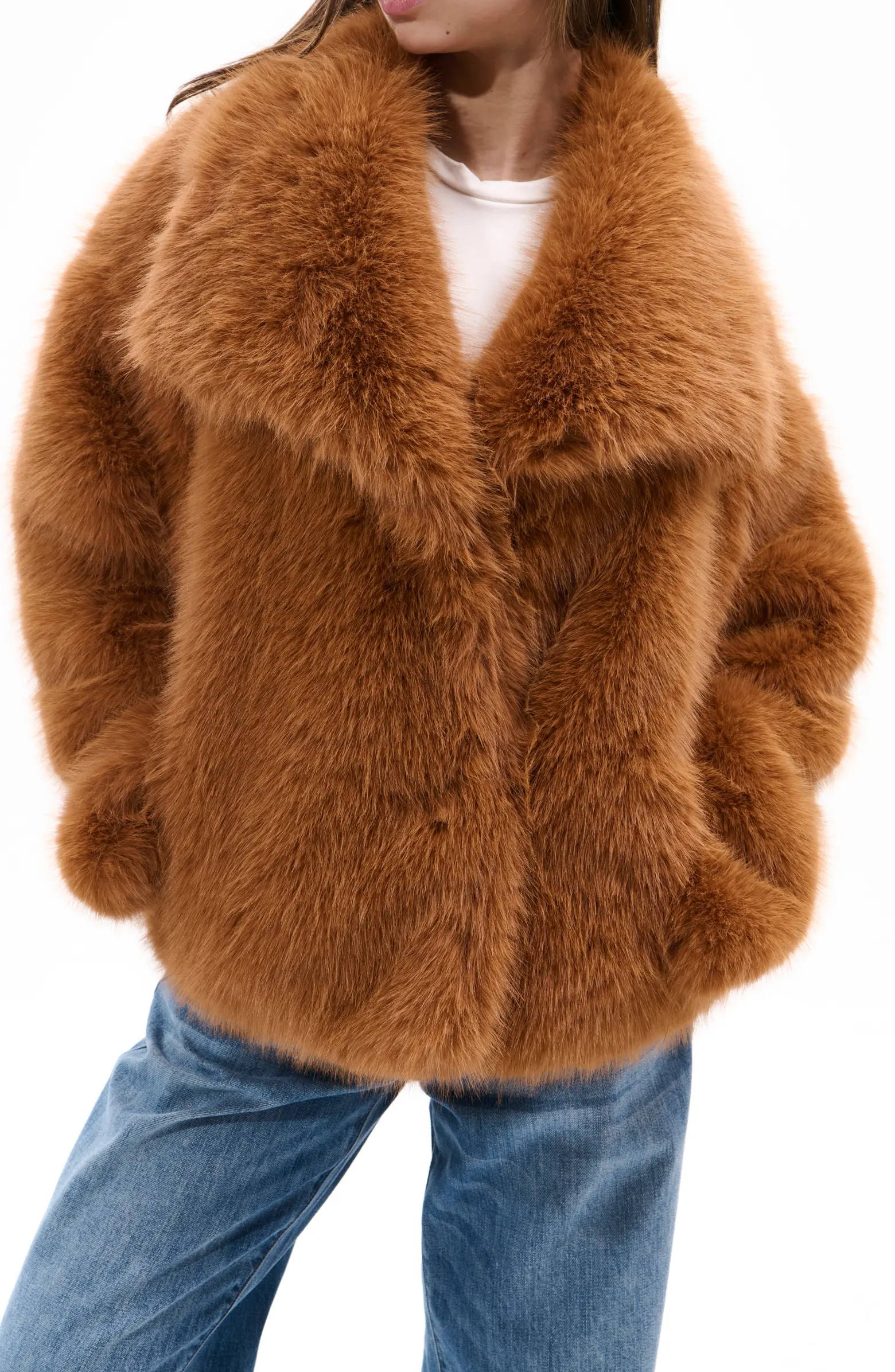 Regina Faux Fur Jacket | Nordstrom