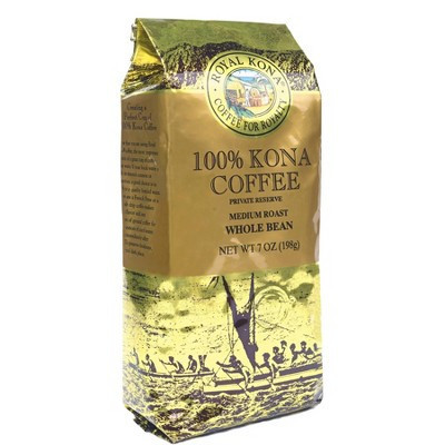 Royal Kona 100% Kona Medium Roast Whole Bean Coffee - 7oz | Target