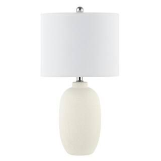 SAFAVIEH Zema 24 in. Ivory Table Lamp TBL4388A | The Home Depot