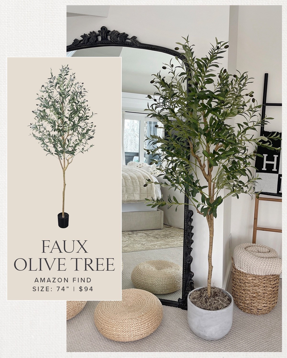 Amazon olive tree favorite🫒🌿 a great way to refresh a room this spring!

Home decor
Bedroom 

#LTKSeasonal #LTKHome