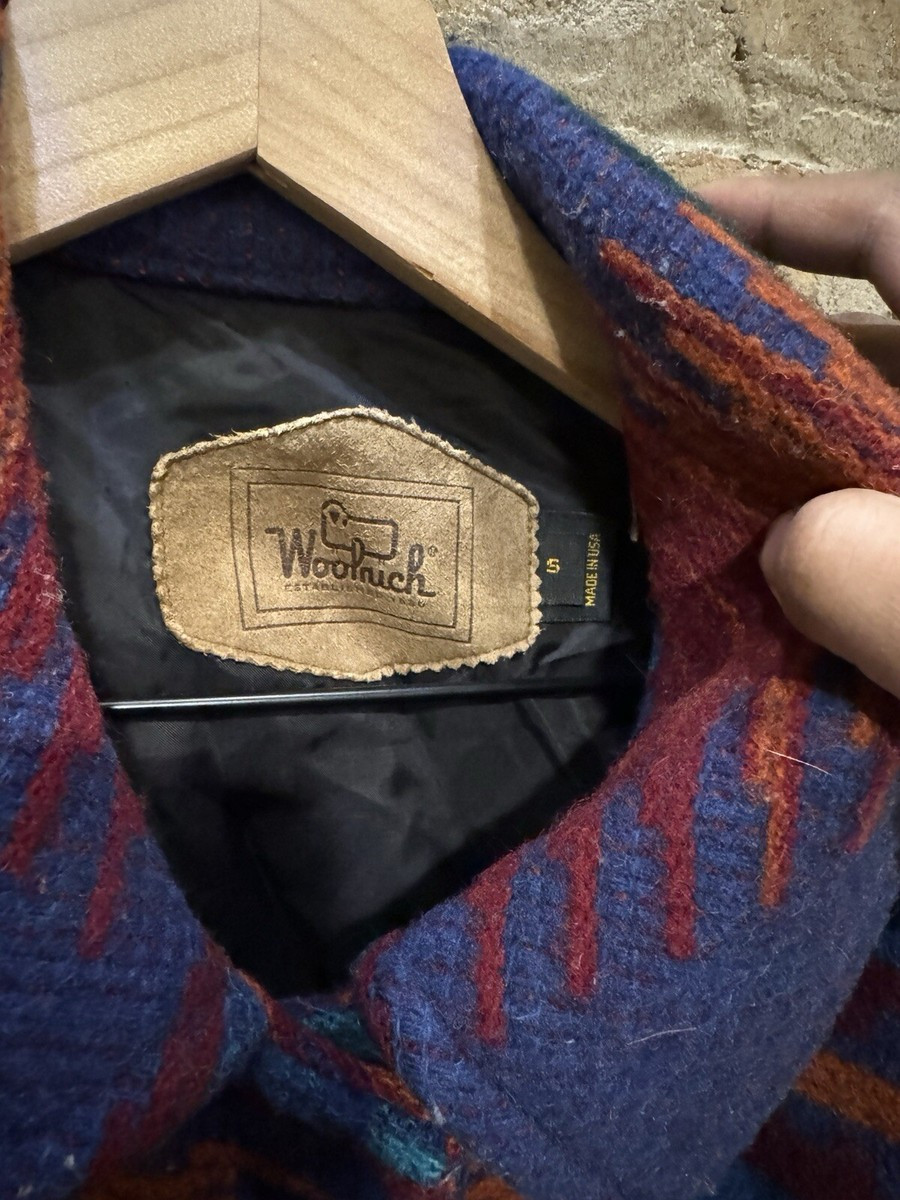 Vintage Woolrich Women’s Wool/Nylon Fully Lined Southwestern Aztec Coat USA!  | eBay | eBay US