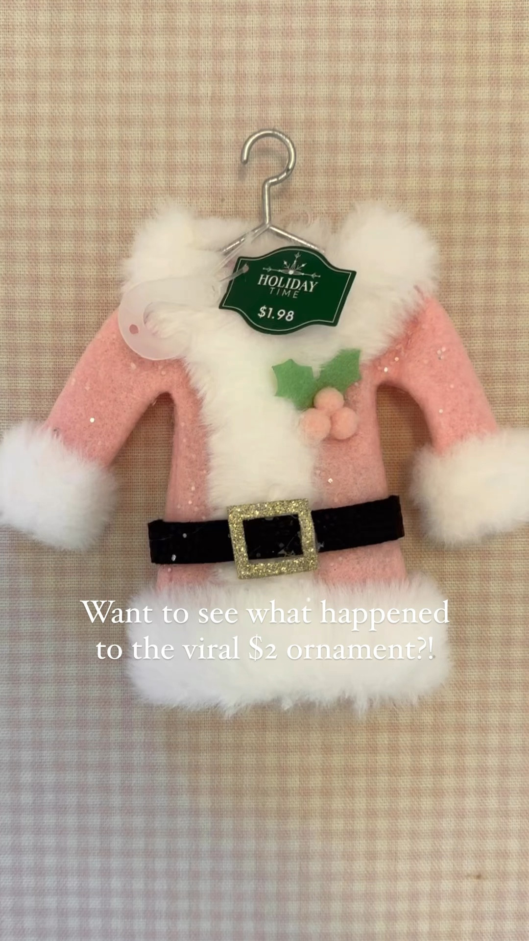 Viral $2 ornament fits PERFECTLY on our Elf on the Shelf! It’s SO cute! 

Christmas Decor, elf on the shelf, girls, toddler Christmas, girls gifts 

#LTKSeasonal #LTKHoliday #LTKKids