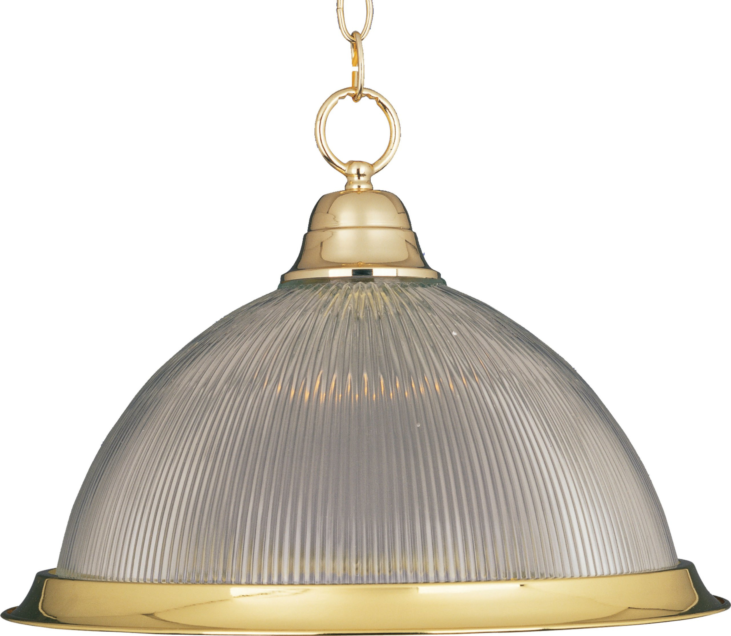 Maxim 91102CLPB, Builder Basics Pendant, 1-Light 100 Total Watts, Polished Brass | Amazon (US)