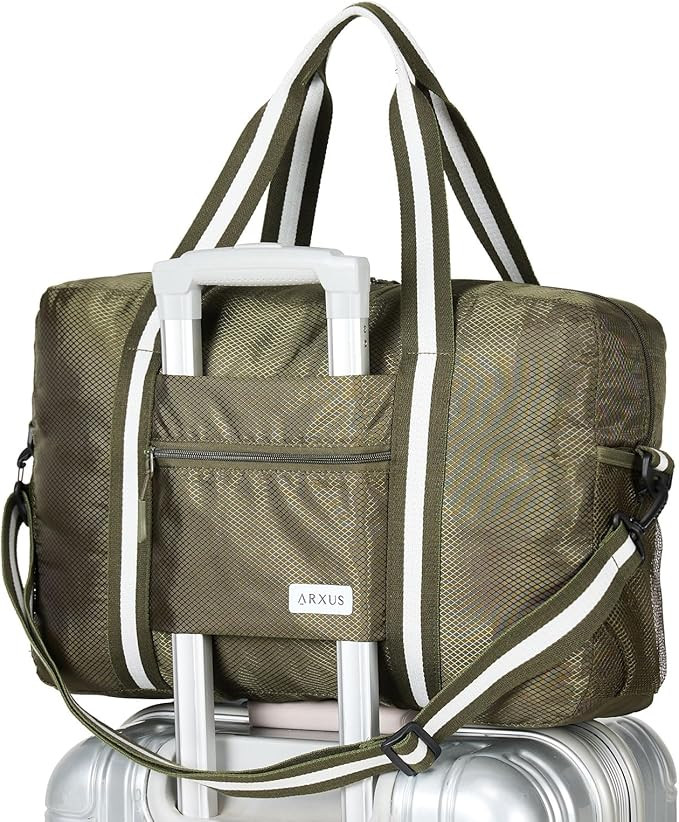 Travel Lightweight Waterproof Foldable Storage Carry Luggage Duffle Tote Bag | Amazon (US)