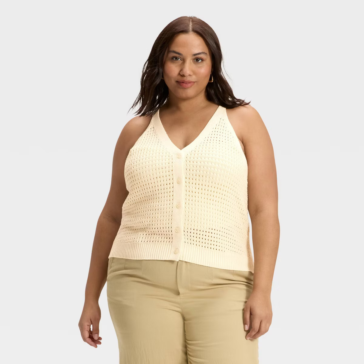 Women's Crochet Vest - A New Day™ | Target