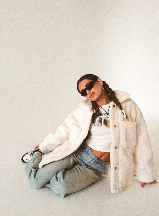 Caitii Jacket Cream | Princess Polly US