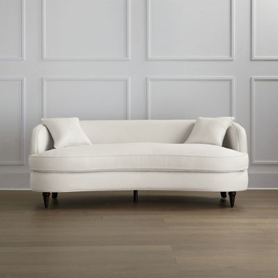 Milly Curved Sofa | Frontgate