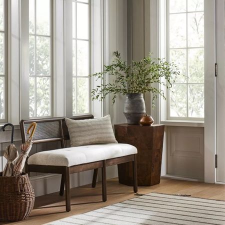 Love this beautiful bench from the new Studio McGee Target Spring collection! Perfect for an entryway, living room, bedroom, or home office! 





#LTKhome #LTKSeasonal #LTKfindsunder50
