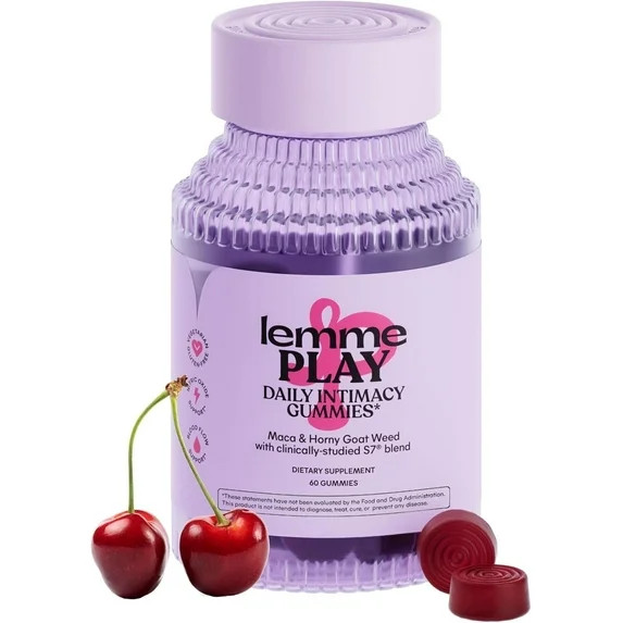 Lemme Play Libido Gummies for Women - Formulated to Support Blood Flow, Vaginal Moisture & Mood -... | Walmart (US)