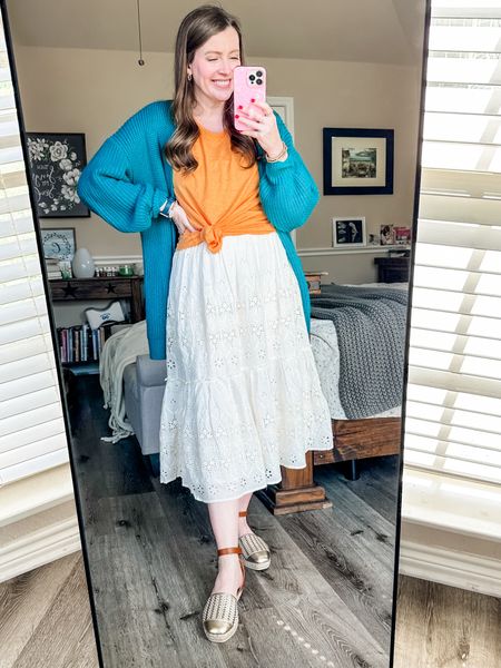 Since I am a HOC “Autumn,” I paired a few of my brighter colors together for this Spring look, saffron and peacock 🥰 the weather here is GORGEOUS, and I’m loving it!

#LTKstyletip #LTKSeasonal #LTKsalealert