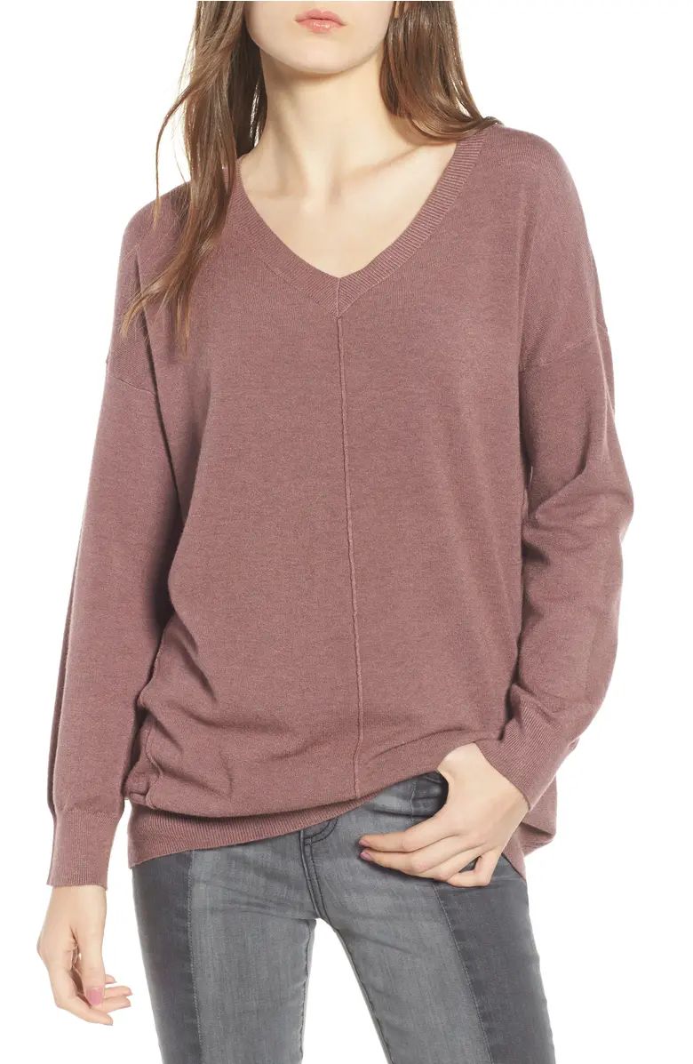 Dreamers by Debut Exposed Seam Sweater | Nordstrom