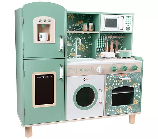 Classic Toy Wood Vintage Kitchen Playset | QVC
