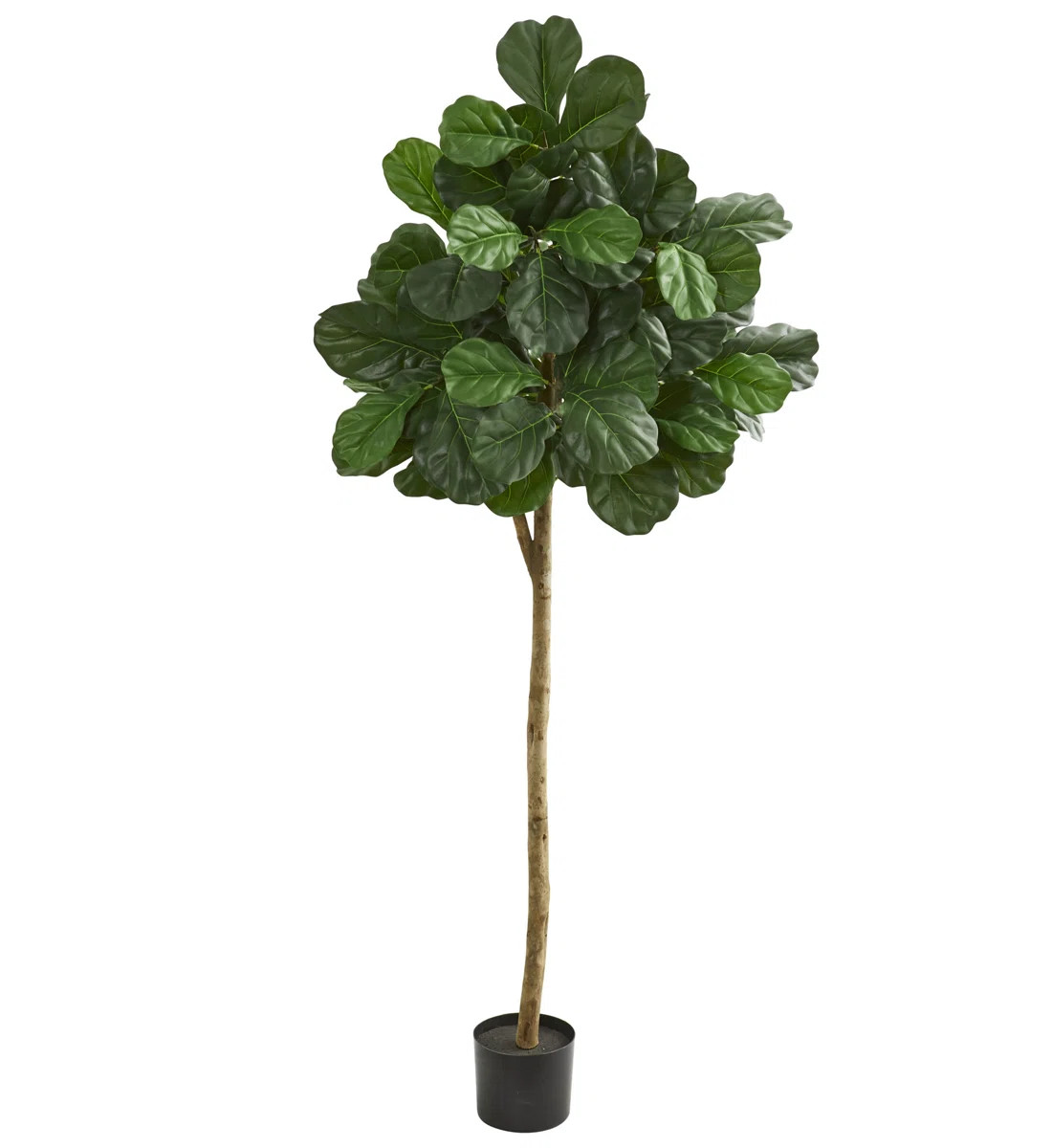 Faux Fiddle Leaf Fig Tree in Planter | Wayfair North America
