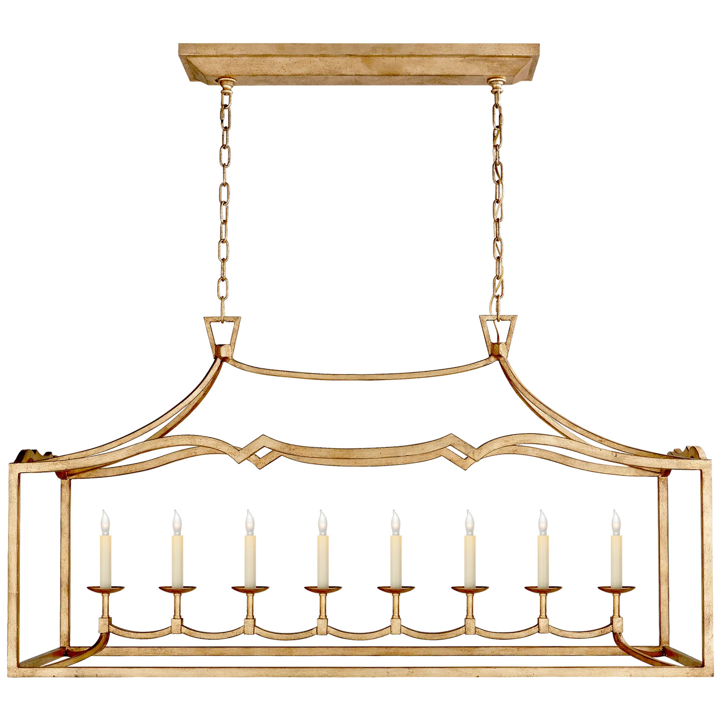 Chapman & Myers Fancy Darlana Large Linear Pendant | Perigold