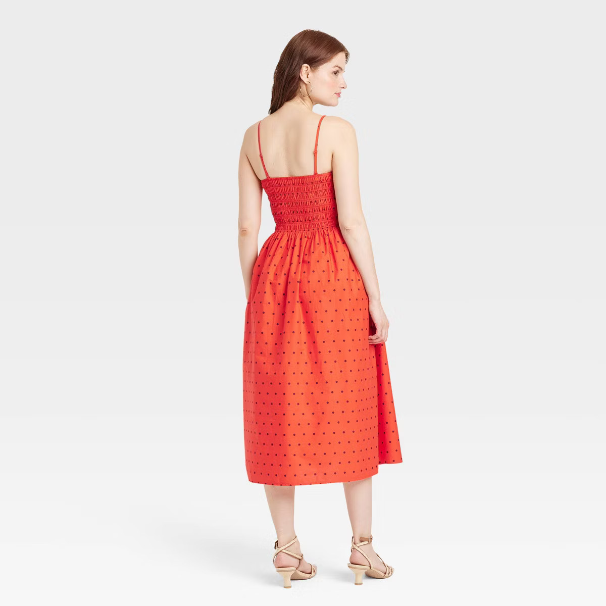 Women's Easy Summer Smocked Midi Sundress - A New Day™ | Target