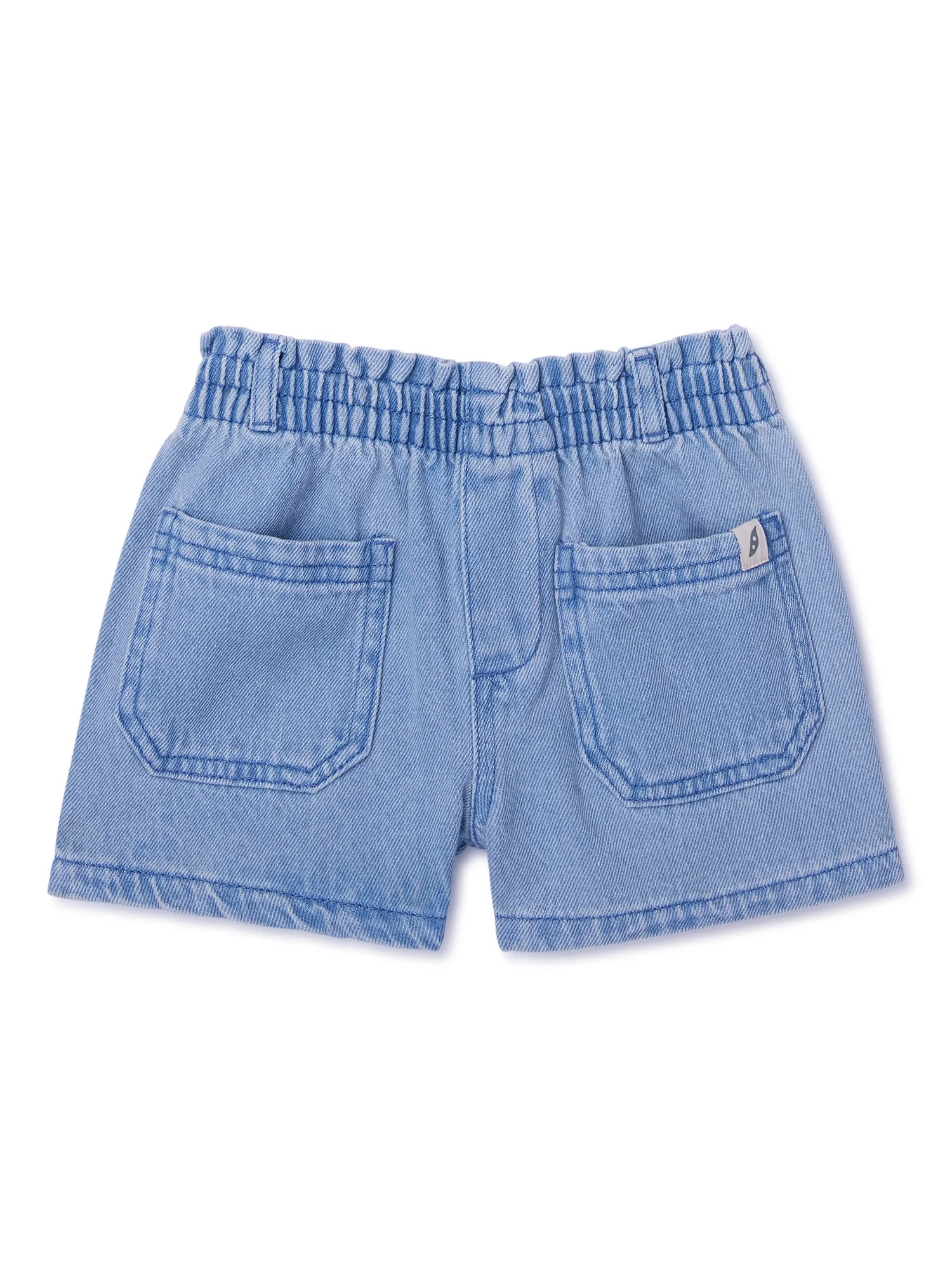 easy-peasy Toddler Girl Denim Paperbag Short, Sizes 18M-5T | Walmart (US)