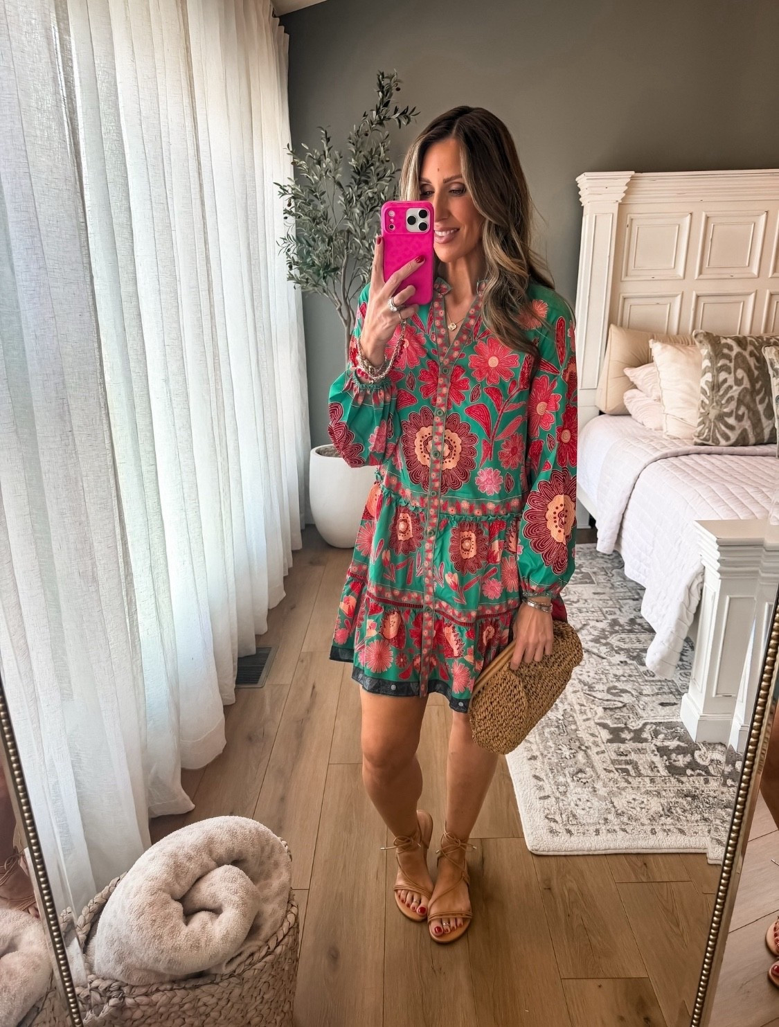 This Amazon printed dress is such a fun statement for spring and summer, bold, colorful, and perfect for days when you want you outfit to all the talking. I love it paired with simple sandals for an easy, standout look.

Printed dress outfit, Amazon dress, Amazon finds, spring dress, spring outfits, summer outfits, vacation dress, feminine outfit, themominstylee

#LTKSeasonal #LTKmomlife #LTKTravel