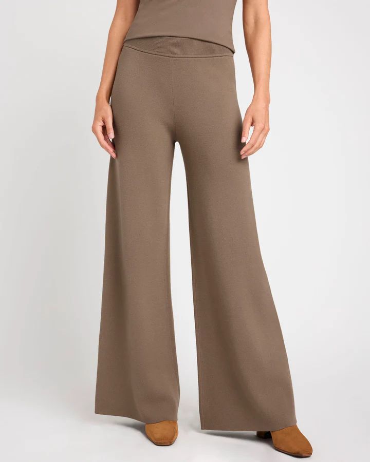 Splendid x @Cellajaneblog Wide Leg Sweater Pant | Splendid