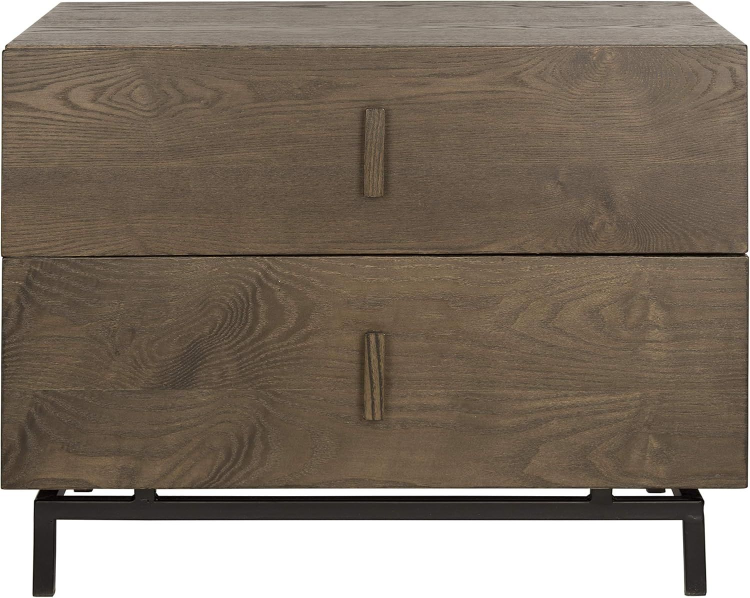 Safavieh Home Collection Herschel Dark Brown and Black Cabinet | Amazon (US)