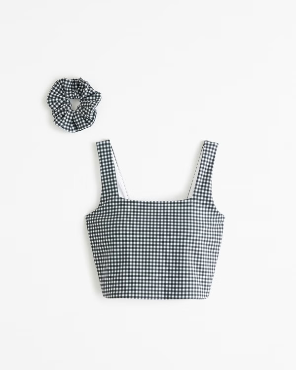 Women's YPB sculptLUX Squareneck Slim Tank | Women's Active | Abercrombie.com | Abercrombie & Fitch (US)