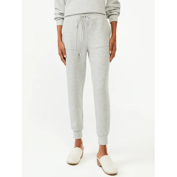 Scoop Women's Scuba Knit Pants with Pockets | Walmart (US)