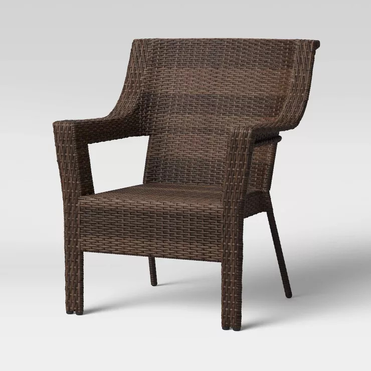 Southcrest Wicker Stacking Patio Club Chair - Threshold™ | Target