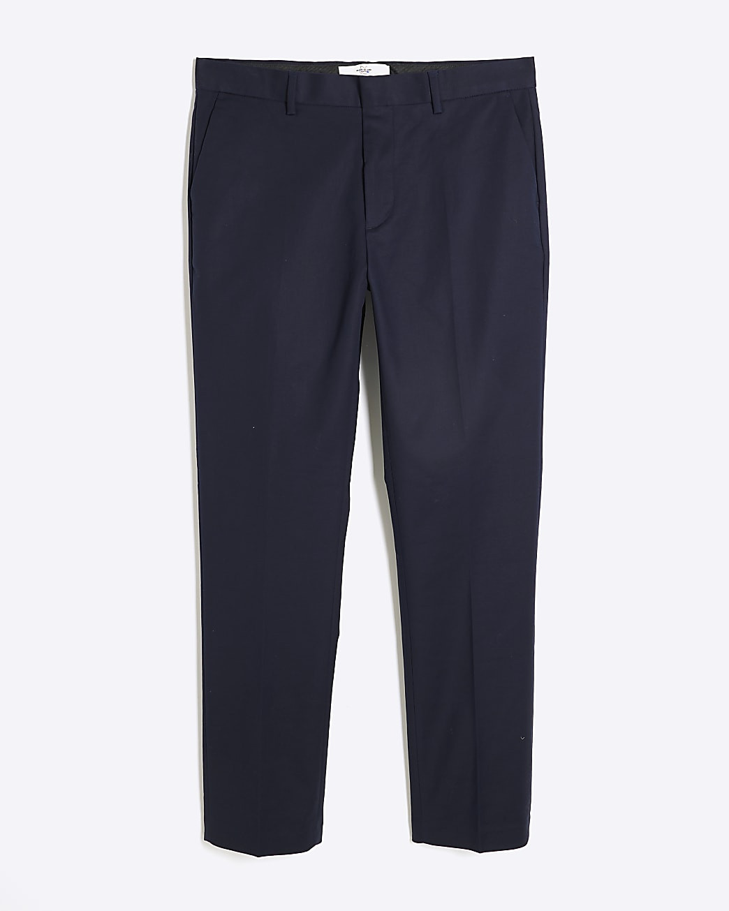 Navy Slim Fit Chino Trousers | River Island UK & IE