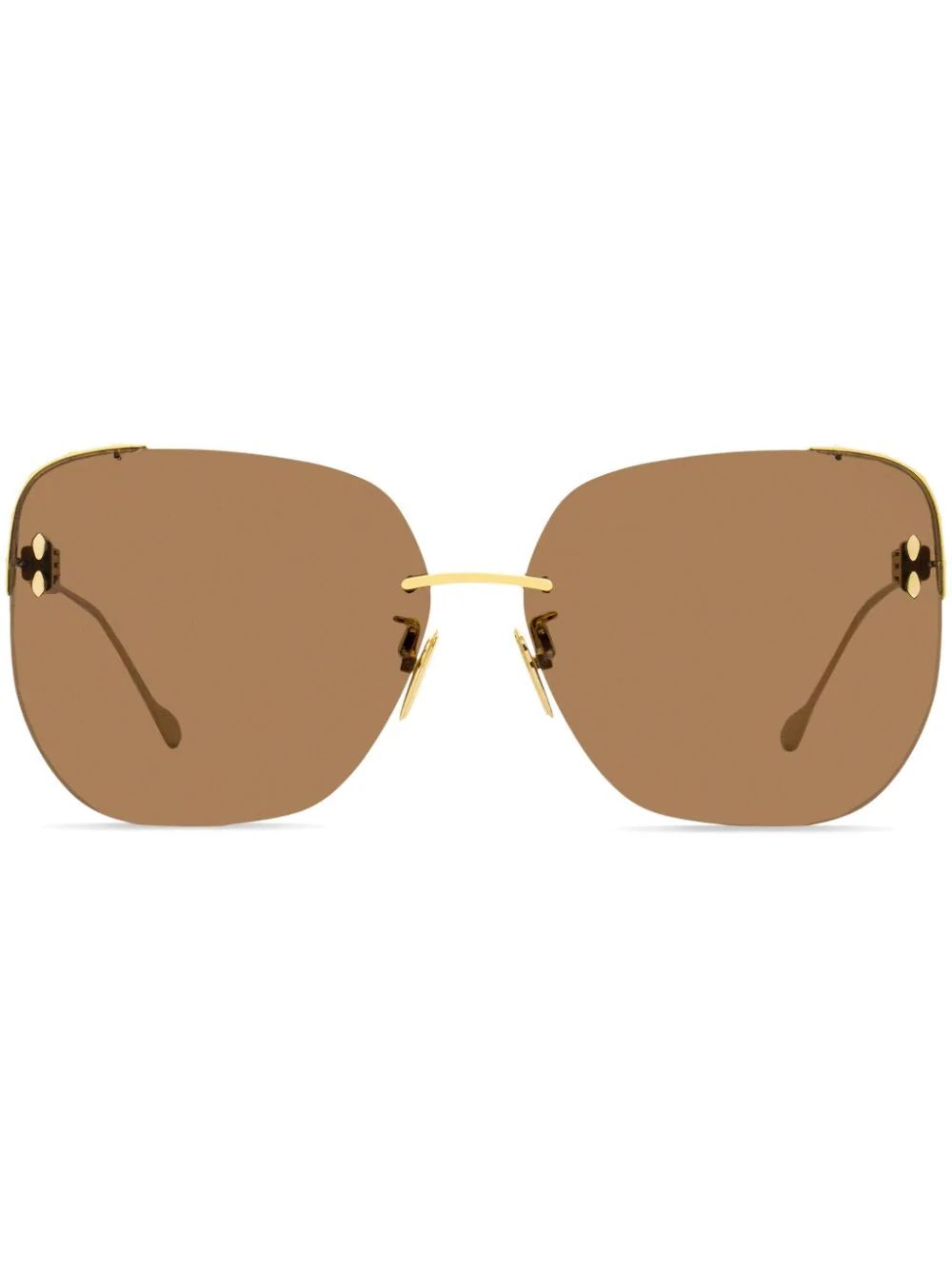 tinted square frame sunglasses | Farfetch Global