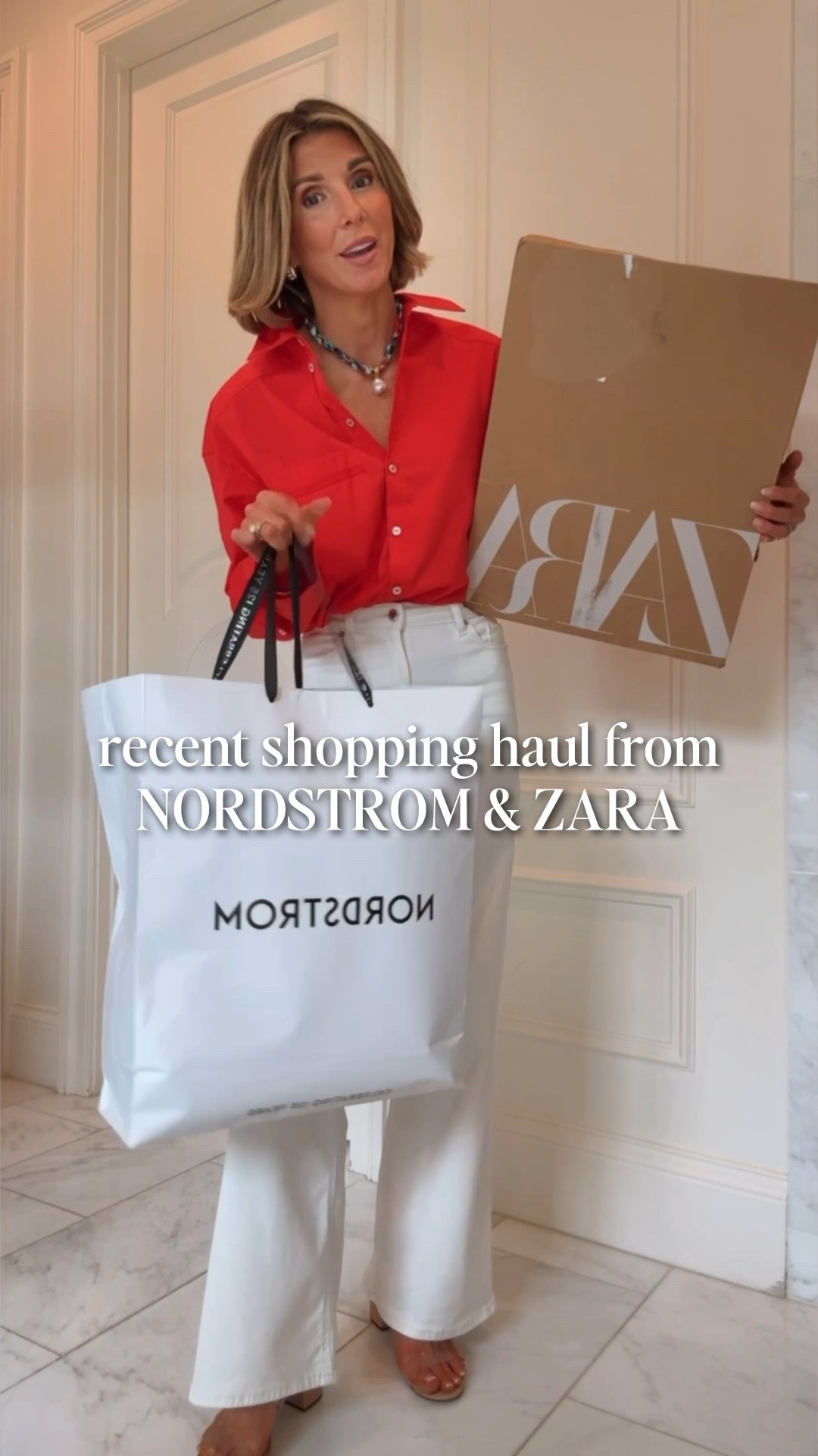 My summer shopping haul from @Zara and Nordstrom