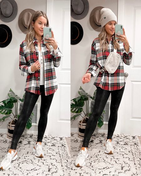Christmas/Holiday Outfit Inspo!
Red & White Flannel Shirt styled 12 ways | This top is so cute and versatile!

This flannel is part of the Old Navy friends & family sale. I am wearing my regular size (XS).

#LTKunder50 

#LTKsalealert #LTKHoliday