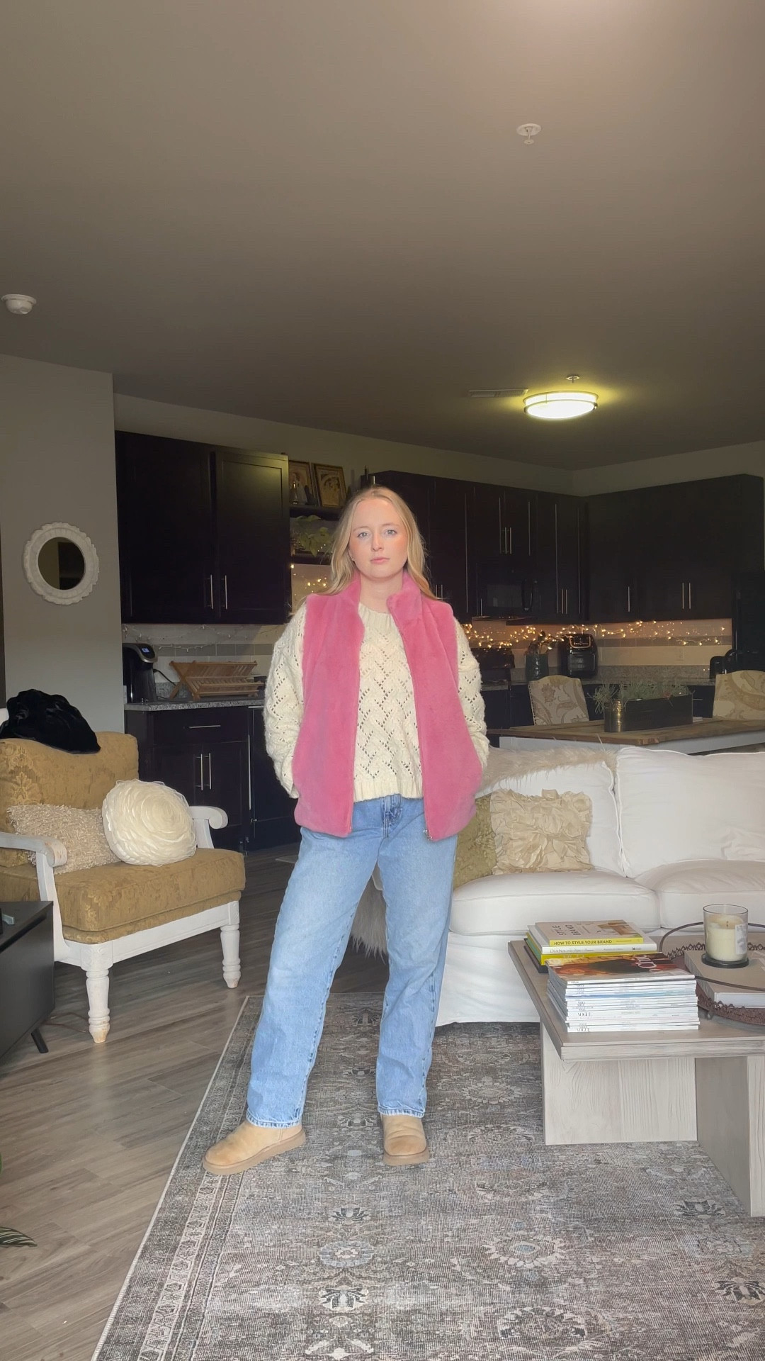 Get dressed with my in a casual and cozy winter outfit 

#LTKunder50 #LTKSeasonal #LTKunder100