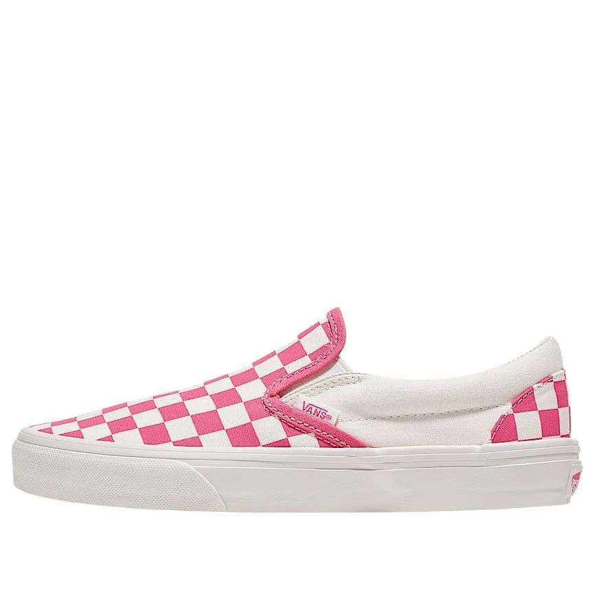 Vans Classic Slip-On Checkerboard 'Honeysuckle Pink' VN000D6BCHL | KICKS CREW