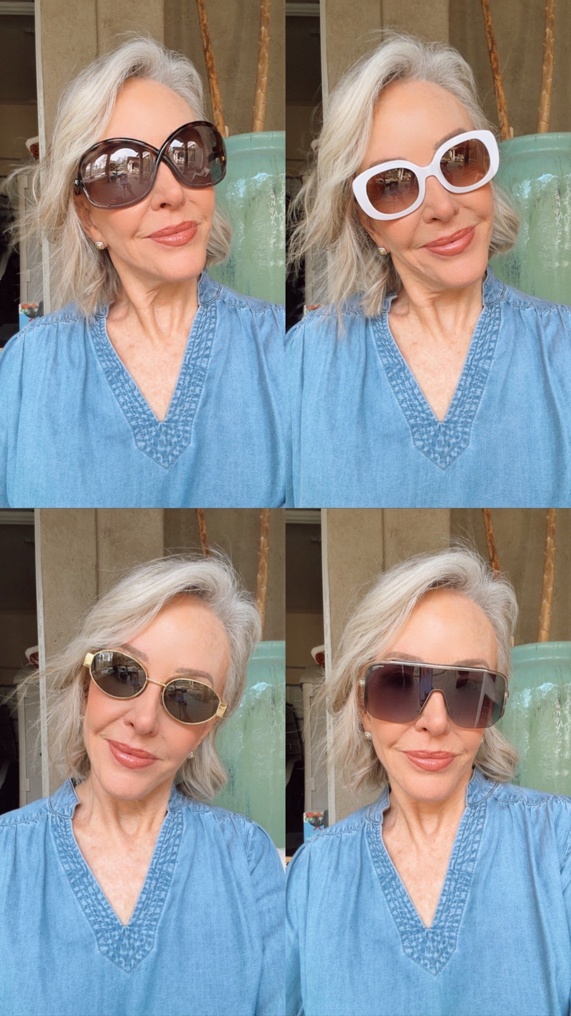 Sunglasses for your vacations and everyday life. A mix of high and low prices.
The new rectangular shapes coming on strong. Think CBK Caroline Bassett Kennedy. The Celine’s! Check out my finds at better prices in these links 
Vacation style, eye wear, sunnies, designer sunglasses, trending sunglasses 

#LTKOver40 #LTKTravel #LTKSeasonal