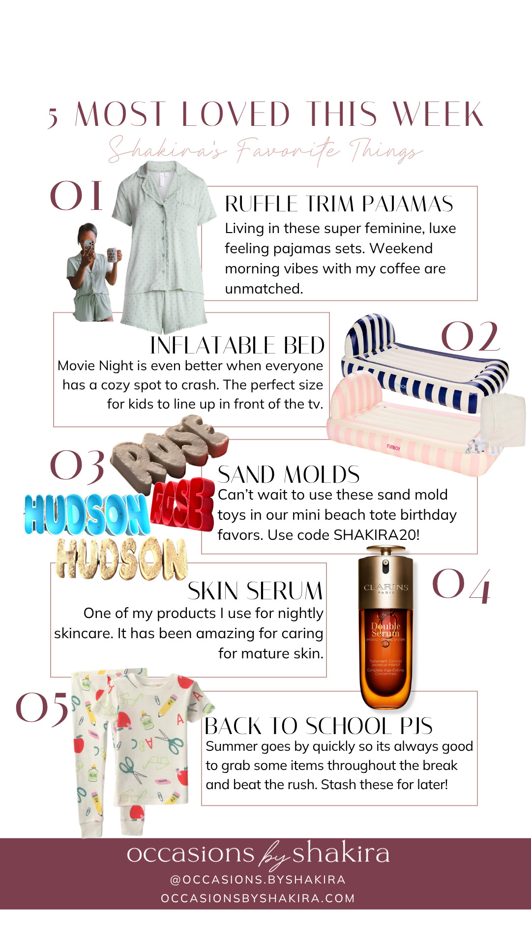 Your 5 most loved finds from Instagram this week 

 

#LTKmomlife #LTKselfcare #LTKKids