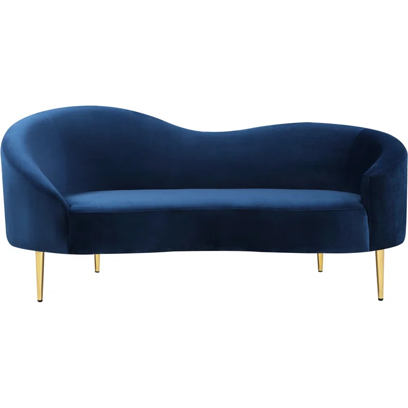 Shurtz 67'' Velvet Loveseat | Wayfair North America