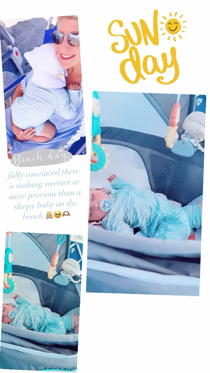 fully convinced there is nothing sweeter or more precious than a sleepy baby on the beach 👼🏼🥹🫶🏽

#LTKbaby #LTKswim #LTKfamily