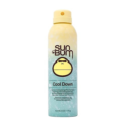 Sun Bum Cool Down Aloe Vera Spray - Vegan After Sun Care to Soothe and Hydrate Sunburn - 6 oz | Amazon (US)