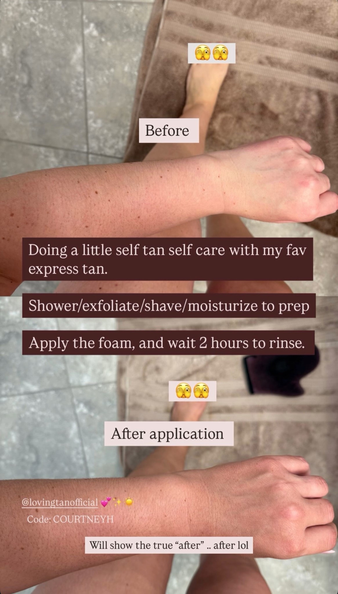 Favorite 2 hour express tan! Using Ultra Dark in Spring!

I use Dark in winter and Platinum in summer ☀️ 

Self tanner, self tan, beauty over 30, spring break, summer body 

#LTKBeauty #LTKFindsUnder50 #LTKSwim