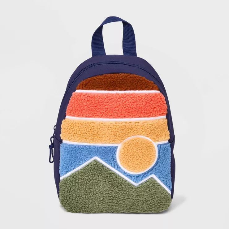 Toddler Boys' 10.5'' Sherpa Mountains Mini Backpack - Cat & Jack™ | Target