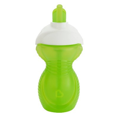 Munchkin Click Lock Flip Straw Cup - Green - 9oz | Target