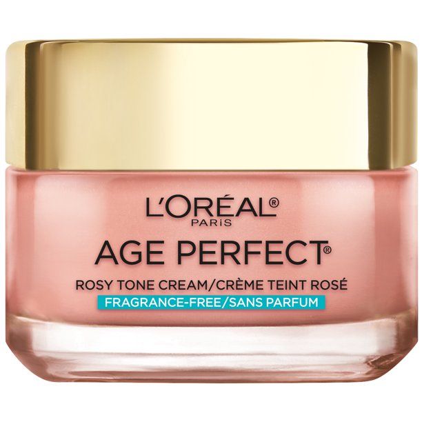 L'Oreal Paris Age Perfect Rosy Tone Fragrance Free Face Moisturizer, 1.7 oz. - Walmart.com | Walmart (US)
