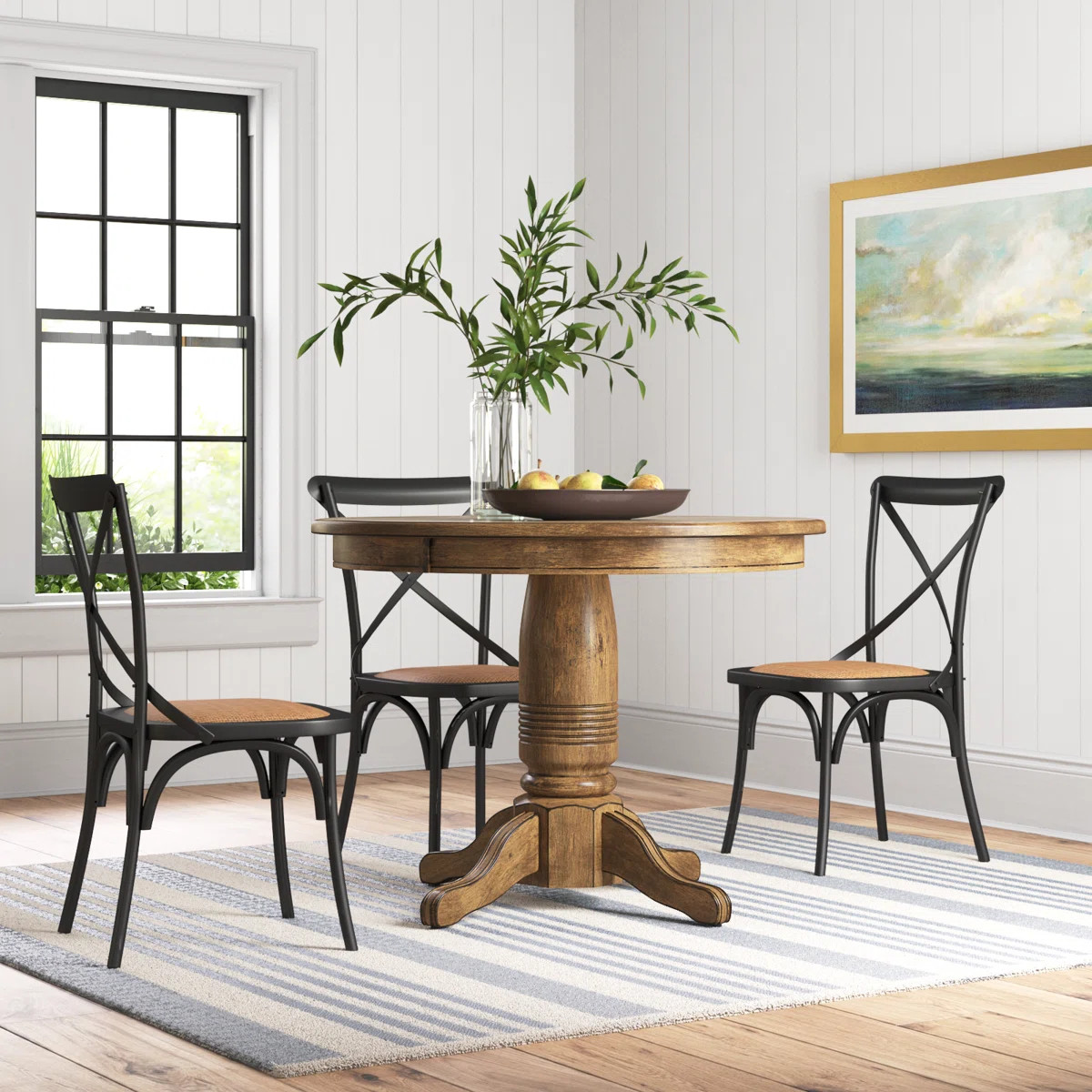 Kewaunee Round Solid Wood Dining Table | Wayfair North America