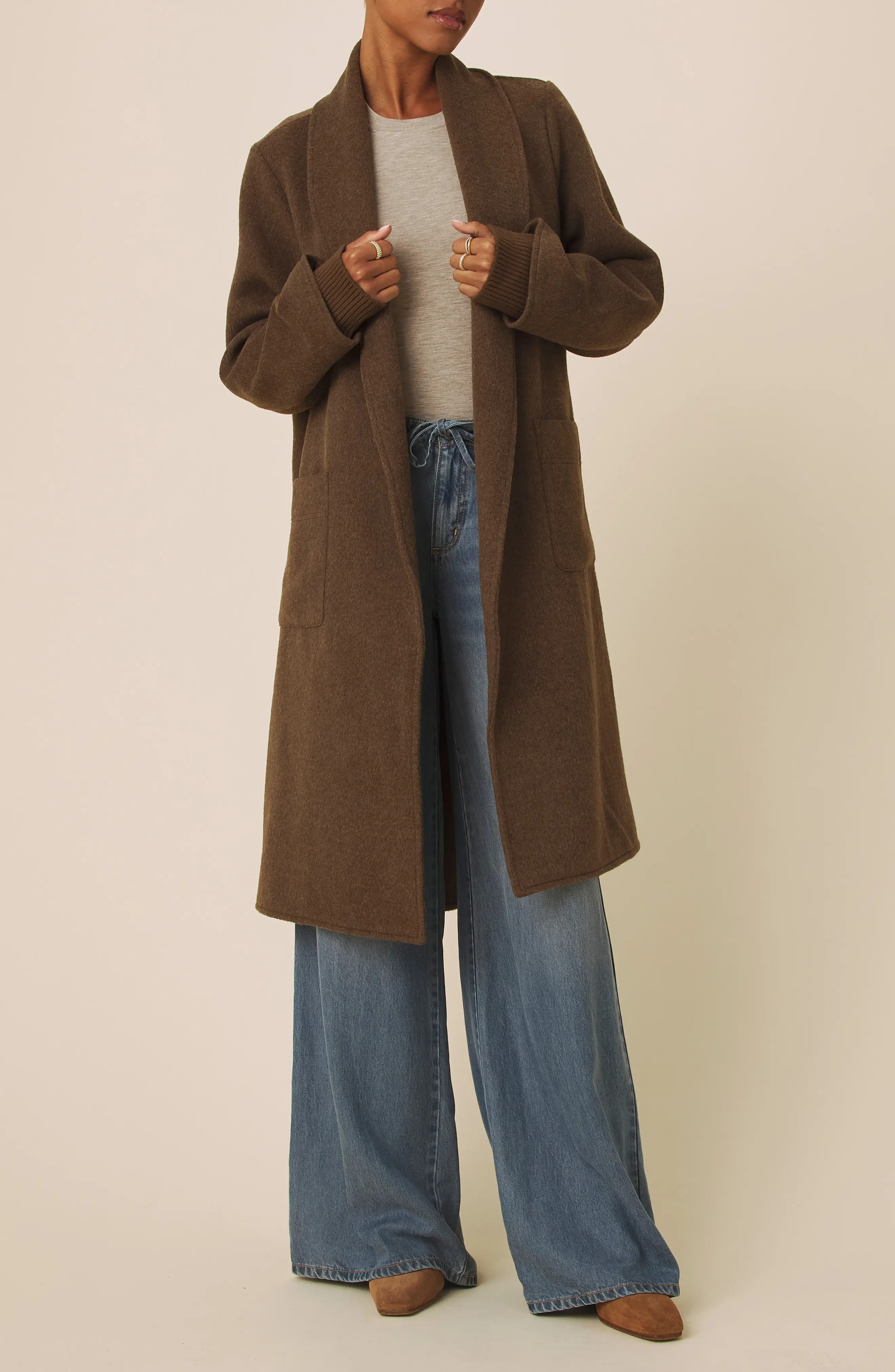Splendid Willa Long Coat (Women) | Nordstrom | Nordstrom