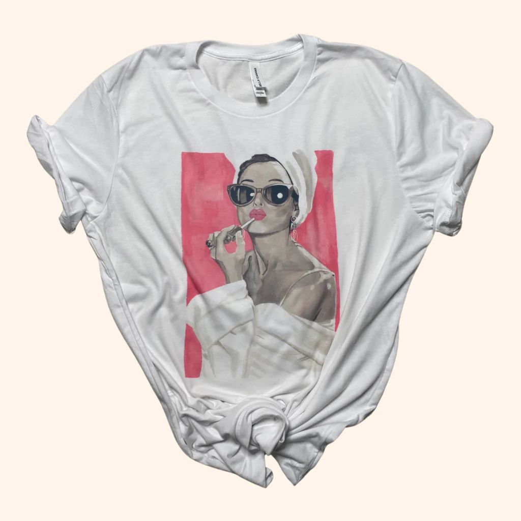 On My Way Graphic Tee Shirt ( Vintage Feel ) | Sassy Queen