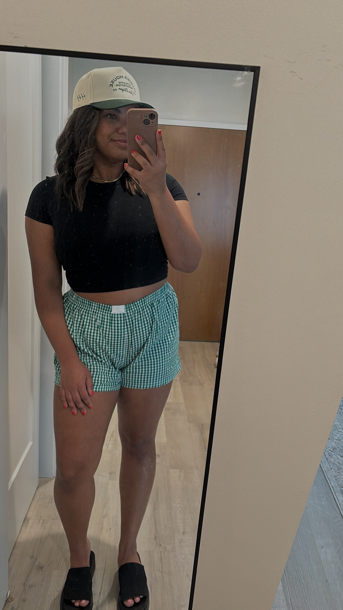 Loving the boxer trend!! I tried to dress it up a bit for an evening out with friends! 

#LTKStyleTip #LTKSeasonal #LTKMidsize