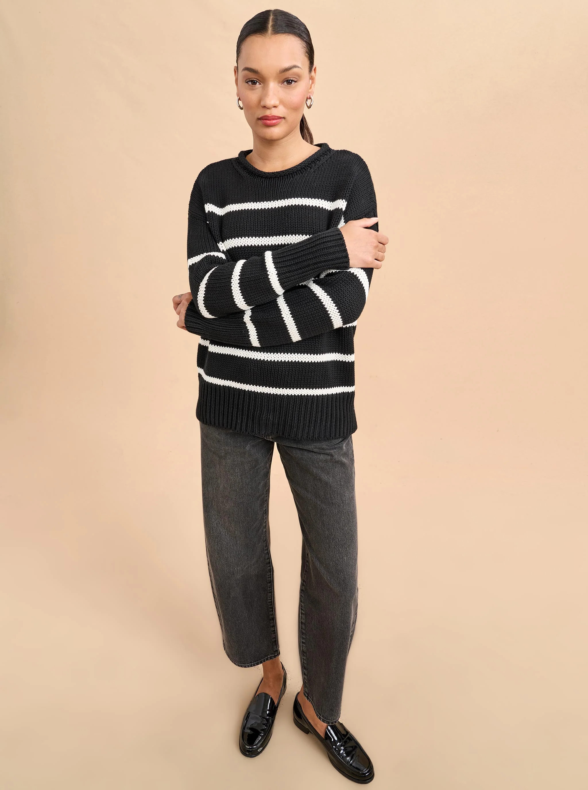 Marina Sweater Stripe | La Ligne NYC | La Ligne